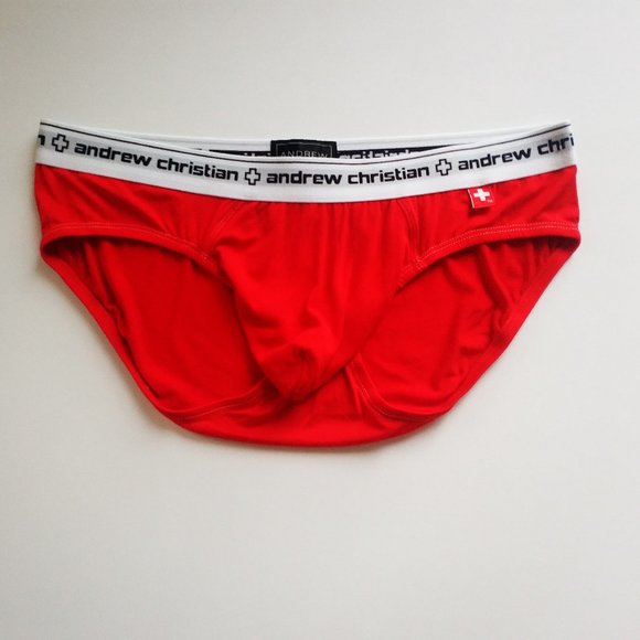 Andrew Christian Underwear & Socks Mens Pouch Underwear Briefs Nwt